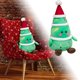 thumbnail image 1 of Adorable muñeco de Papá Noel y muñeco de muñeco de nieve de dibujos animados: ¡perfecto con un bonito muñeco de ciervo para niños y coleccionistas!, 1 of 5