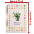 thumbnail image 5 of Garden theme Watercolor Painting Workbook Studio Kit (18 Colors)with Standard Brush, 5 of 8