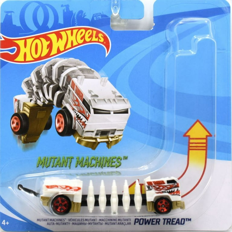 Hot Wheels Mutant Machines Vehicle - Power Tread l Unique Slithering Action  Car