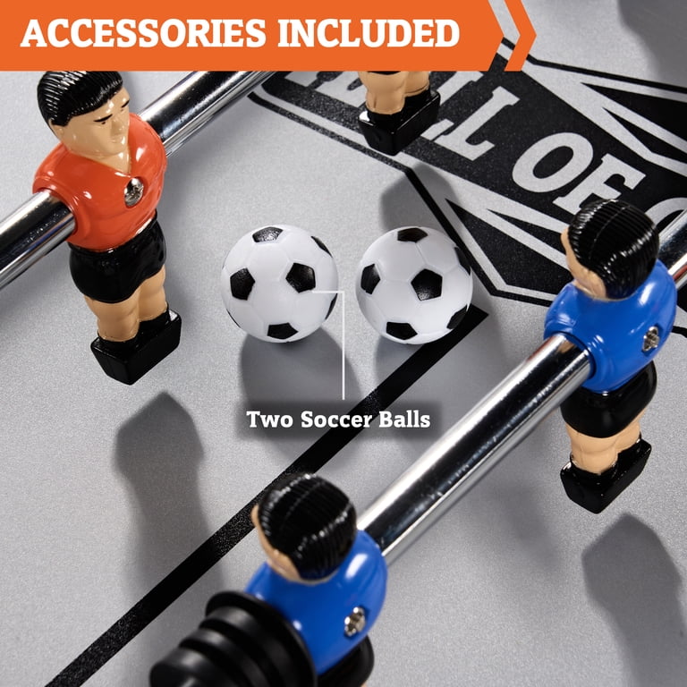 18-Piece Foosball Player Replacement Set - Table Soccer Men For Standard Rods (Red)