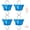 Blue, variant on Ant Moat for Hummingbird Feeder - 3 OZ x 2 Pack Clear Insect Guard with Large Capacity