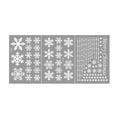 thumbnail image 2 of Decoración navideña Árbol de Navidad Ancianos Muñeco de nieve Copo de nieve Pegatina estática Combinación Decoraciones navideñas familiares Wmkox8yii  fhajkh3453, 2 of 9