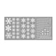 thumbnail image 4 of Decoración navideña Árbol de Navidad Ancianos Muñeco de nieve Copo de nieve Pegatina estática Combinación Decoraciones navideñas familiares Wmkox8yii  fhajkh3455, 4 of 9