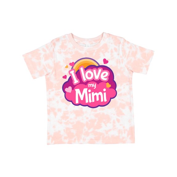 Inktastic I Love My Mimi Grandma Girls Toddler T-Shirt