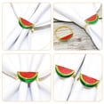 thumbnail image 3 of Hytrove 4Ud Decorativos Para Servilletas De Metal Con De Sandía Para Eventos Y Cocina, 3 of 8