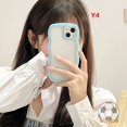 thumbnail image 1 of Carcasa Simple Macaron Para Samsung A32 A52s A13 A50 A50s A52 A30s A12 A23 A03s A03 A02s M12 Color Caramelo Costuras De Contraste Transparente Suave Borde Ondulado Estuche De TPU, 1 of 4
