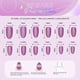 thumbnail image 3 of Uñas postizas Apuakthei Press on, 24 piezas, reutilizables, perfectas para mujeres y niñas, 3 of 5