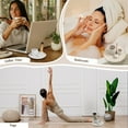 thumbnail image 5 of Ceramic Stick Holder,4 in 1 Candle Holder,Handmade Incense Holder,Palo Santo Burner for Burning,Multi-Purpose Aromatherapy Burner,Ash Catcher Tray,Easy to Clean,for Meditation Room White, 5 of 7