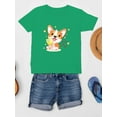 thumbnail image 3 of Corgi W Ice Cream T-Shirt Juniors -Image by Shutterstock,  Small, 3 of 4