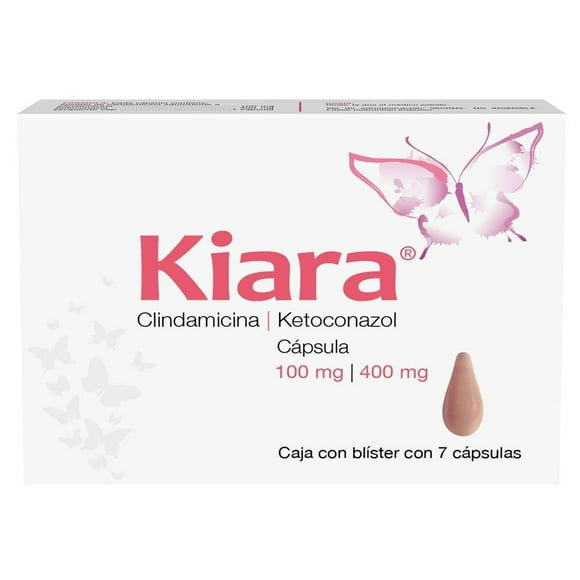 Kiara 100/400Mg con 7 Caps