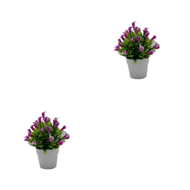 Maytalsory Elegant For Stylish Home Decor With Fake Flowers And Plants Long-lasting lotus 2Set