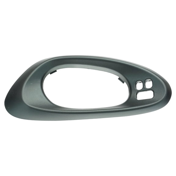 TRQ Door Handle Bezel Inside Textured Black Front Driver LH for Trailblazer EXT DHA65236