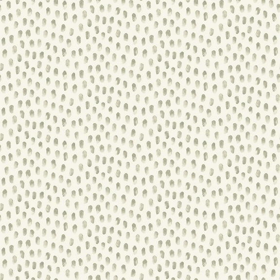 Chesapeake Sand Drips Grey Painted Dots Wallpaper