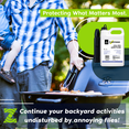 thumbnail image 2 of Z-Defense Patio, Lawn and Garden Spray Permethrin Insecticide, Gallon with Battery Operated Wand/Sprayer. Permethrin Based Pesticide Kills Ticks, Fleas, Flies, Spiders, and Mosquitoes., 2 of 6