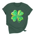 thumbnail image 5 of Teacher St Patricks Day Shirt Womens Letter Print Gift Tee for Teachers Funny Short Sleeve Tops, 5 of 8