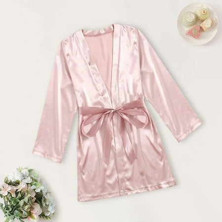 

PIMOXV Satin Silk Pajamas Women Nightdress Lingerie Robes Underwear Sleepwear Sexy Printed satin pajama three piece set