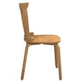 thumbnail image 2 of CRO Decor walnut color plywood dining chair/Windsor chair/bar chair (set of 2), 2 of 11