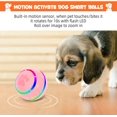 thumbnail image 3 of Prociv Interactive Dog Toys Dog Ball, Durable Automatic Rolling Ball with Led Flash Lights for Small Meduium Large Dogs Breed, USB Rechargeable Pink, 3 of 6