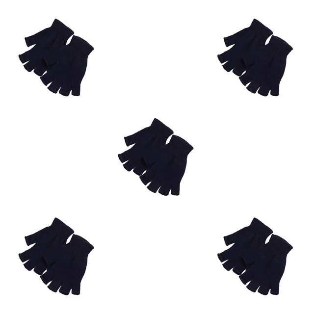 Billuyoard 1 par de guantes sin dedos para mujeres Equipo de protección Dispositivos deportivos Actividades al aire libre Regalos térmicos para Type2 NO2