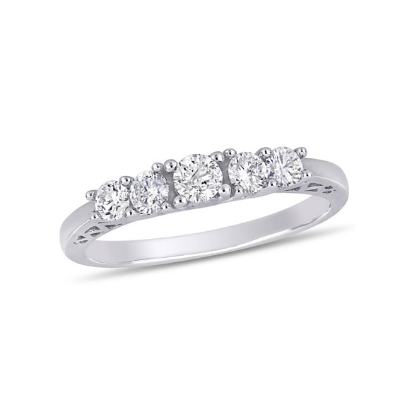 Everly Women's Diamond 10k White Gold Ring