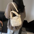 thumbnail image 3 of Bolso Cruzado Hombro Hinchado Mujeres Nylon S Con Bolsillos Internos Sólido, 3 of 9