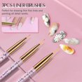 thumbnail image 4 of 31Pcs Nail Brush Pen Set Nail Art Liner Brush UV Gel Painting Acrylic Nail Tool, 4 of 4