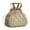 Brown Dog Paw, variant on Brown Dog Paw Footprint Bone Drawstring Lunch Bag Women - Drawstring Lunch Bag Insulated for Work Office - Stain-Resistant Large Lunchbags for Women with Multi-Pockets