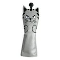 thumbnail image 2 of pitrice Golf Head Covers Mallet Putter Professionals Outdoor Training Equipment 3 Fairwaywood Grey, 2 of 5