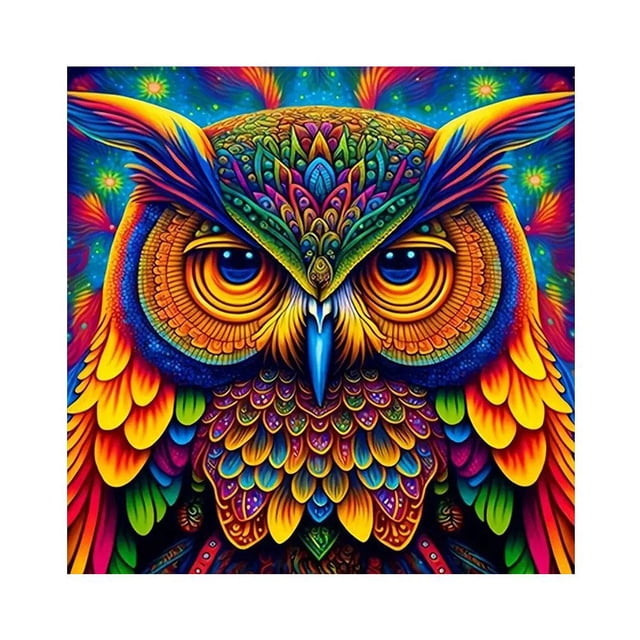 Colorful Resin Drill Art Set - Relaxing Craft for All Ages, Perfect for Parent-Child Bonding 12x12 Inch