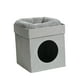 thumbnail image 4 of Casa para gatos, escondite para gatos, ahorra espacio, portátil, transpirable, nido para gatos, otomana para mascotas en casa, para dormir, trepar,, 4 of 9