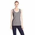 thumbnail image 3 of Hanes Women's Scoopneck Cotton Jersey Tank Light Steel M, 3 of 3