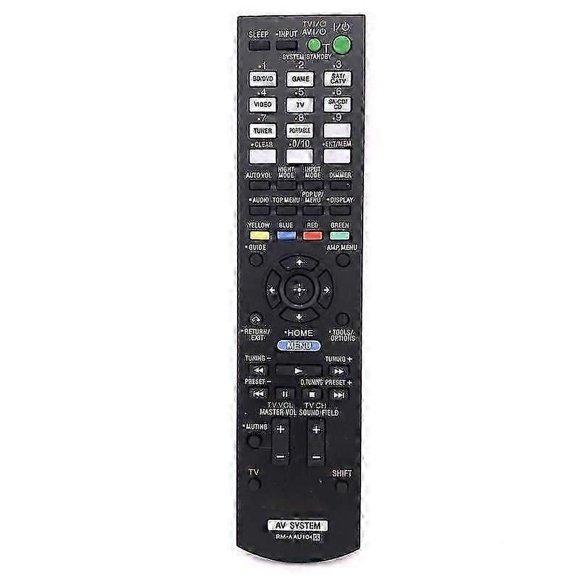 New Rm-aau104 Remote Control For Sony Rmaau104 Audio/video Receiver Strdh520