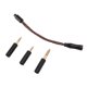 thumbnail image 2 of Cable Adaptador Para Auriculares, Hembra De 2,5 Mm A Cable De Cobre Recubierto De Plata Macho De 2,5 Mm, 3,5 Mm Y 4,4 Mm, Compatible Con Teléfonos Inteligentes, Tabletas Y, 2 of 8