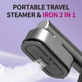 thumbnail image 6 of INSMART Steamer for Clothes,1300W Clothes Steamer Handheld with Color LCD, 90°Rotating Head for Fast Heat-up, 6 Modes, 200ml Tank, for All Fabrics at Home & Travel, Gray, 6 of 10