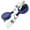 Blue, variant on 15 Pack of Premium Retractable ID Badge Reels with Alligator Clip in Solid Colors (White)