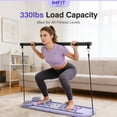 thumbnail image 4 of IMFit Pilates Reformer Machine for Home with Handlebar | Foldable Pilates Board with Built-In Timer | Pilates Kit for Full Body Workout | Pilates Equipment for Women & Men (PRO), 4 of 9