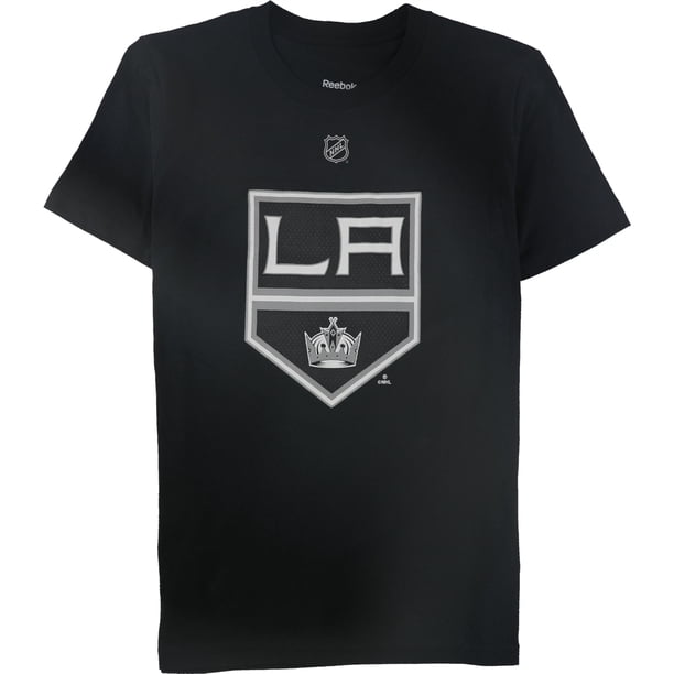 Reebok Boys Los Angeles Kings Muzzin 6 Camiseta gráfica, Negro, M