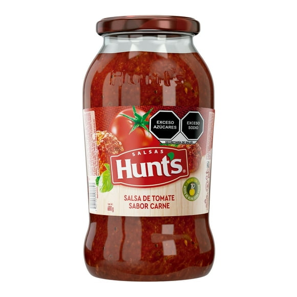 Salsa de tomate Hunts receta casera sabor carne 680 g