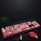 thumbnail image 5 of Juego De Teclado Y Ratón Para Juegos Inalámbricos Usb Redondos De Mezcla De Colores De 2,4 Ghz Combo De Teclado Y Ratón De Colores Desmontable De 104 Teclas Methold EL016543-01, 5 of 5