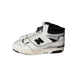 thumbnail image 4 of New Balance 650 White Black BB650RCE High Top Size 13 Leather Basketball Shoes, 4 of 6