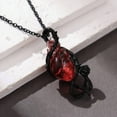 thumbnail image 2 of Heart Couple Necklace Exaggerated Design Clavicle Chain, 2 of 2