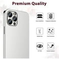 thumbnail image 3 of for Apple iPhone 12 Pro (6.1") Camera Lens Protector HD Clear Tempered Glass Back Camera Protector, Case Friendly, Ultra-Thin ,Xpm Lens Cover, 3 of 8