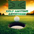 thumbnail image 4 of Alfombril para golf 12 &ldquo; Practice almohadil de práctica para interior y exterior Patio de conducción portátil-tamaño del producto: 60x30cm DYNWAVEMX golpe de golf en el patio trasero, 4 of 6