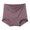 #02Dark Purple, variant on Women's High Rise No Show Underwear, Breathable Tummy Control Briefs, Seamless Comfortable Panties Ideal for Jeans and Dresses, Assorted Colors Light Purple XL