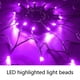 thumbnail image 5 of RKSTN halloween decroations Halloween Arachnid Web Lights 1M Diameter 60 LED With Black Spider, Water Proof Purple Net Lights, Remote Control, Halloween Decorations For House Garden, 5 of 8