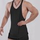 thumbnail image 4 of pstuiky Camisetas sin mangas para hombre, Camiseta deportiva transpirable de color sólido sin mangas para hombre Chaleco de hombre xxl, 4 of 8