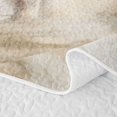 thumbnail image 5 of Manfei Animal Cows Quilt King 3 Pieces,Rustic Countryside King Coverlet Set,White Brown,1 Bedspread and 2 Pillowcases, 5 of 7