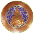 thumbnail image 1 of Natural Geo Arbre de Noël Rouge Décoratif Plaque d'Accent en Laiton, 1 of 4