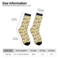 thumbnail image 2 of Fotbe Hippopotamus Calcetas Largas con Estampado para Hombre y Mujer – Calcetas de Compresión Transpirables y Elásticas, Viajar y Uso Diario Talla 5-11, 2 of 6