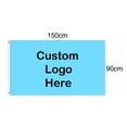 thumbnail image 2 of Custom Flags Printing Flying Banners 3x5 Ft 100D Polyester Decor Advertising Sports Decoration Car Company Logo120 x 180cm(4x6FT) Gao Jinjia LED, 2 of 2